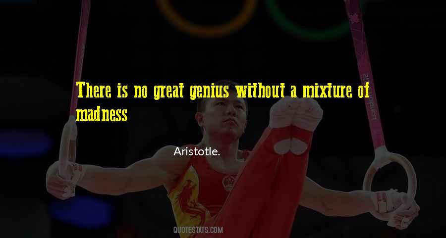 Quotes About Genius And Madness #1812814