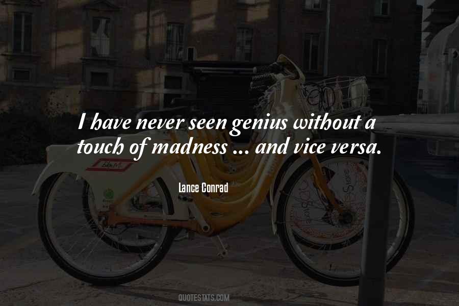 Quotes About Genius And Madness #767981