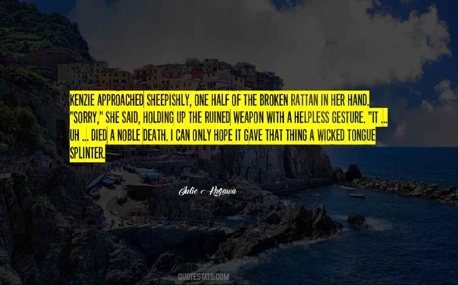 A Wicked Thing Quotes #58226