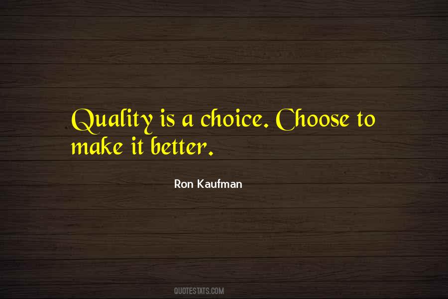 Better Choices Quotes #215800