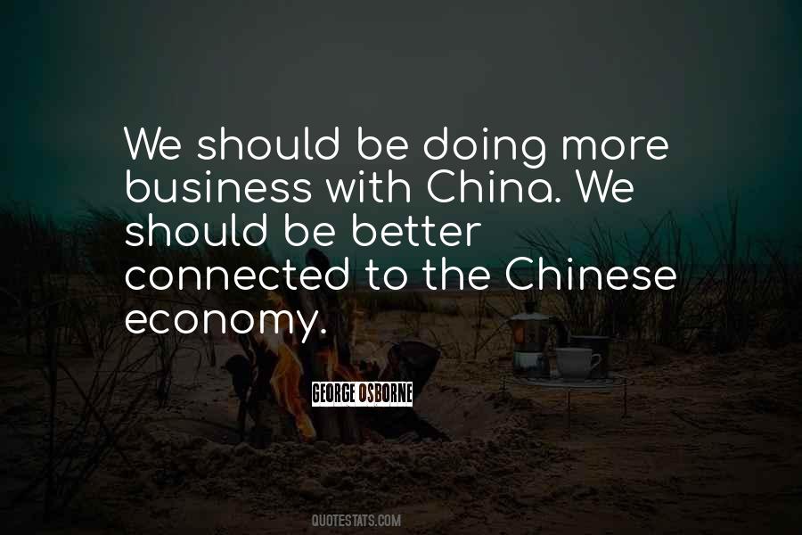 Quotes About China's Economy #1185668