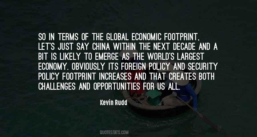 Quotes About China's Economy #1246800