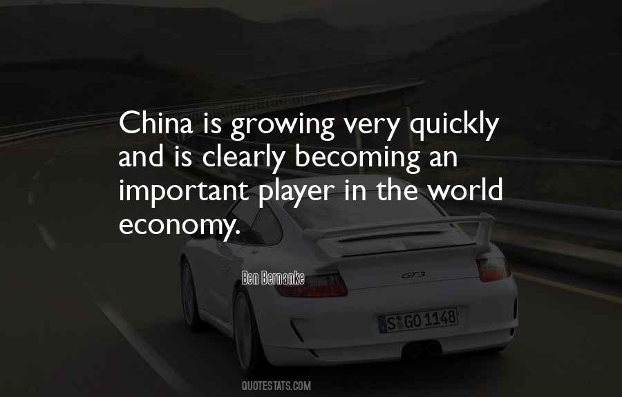 Quotes About China's Economy #265640