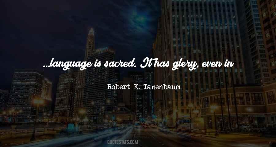 Sacred Language Quotes #141962