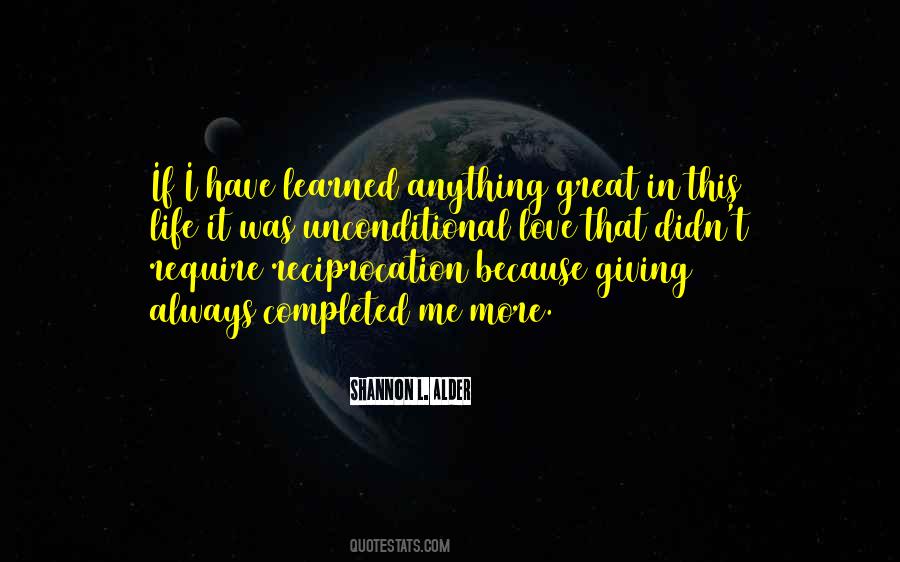 Unconditional Giving Quotes #1671537