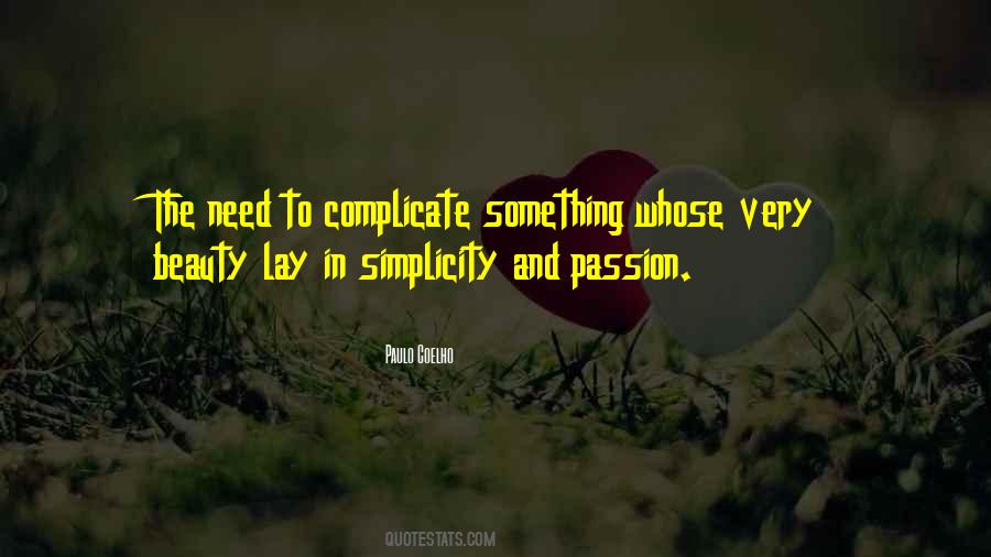 Beauty In Simplicity Quotes #226585