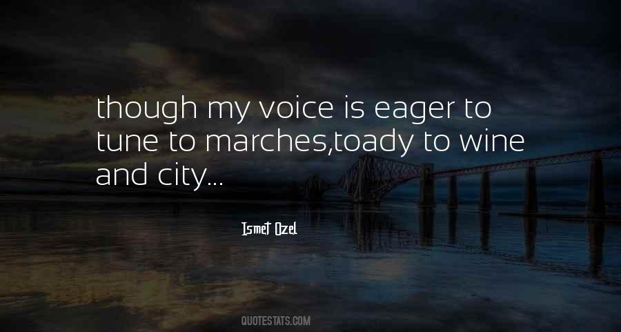 Quotes About Marches #494492