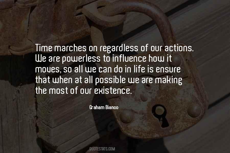 Quotes About Marches #602280