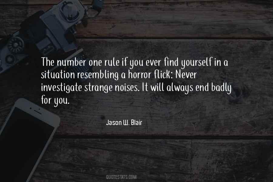 One Rule Quotes #1752646
