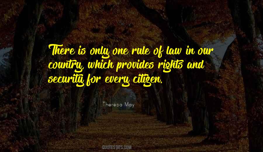 One Rule Quotes #394105