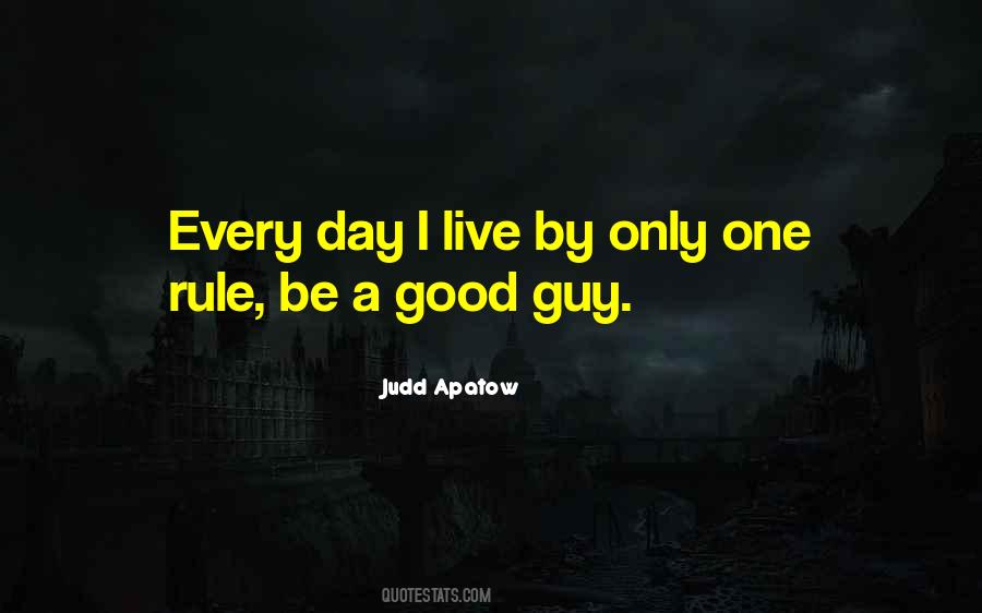 One Rule Quotes #846381