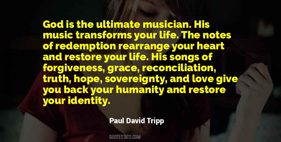 Quotes About Redemption And Love #1212298