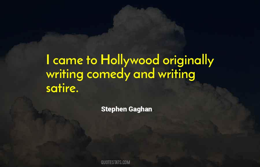 Quotes About Comedy Writing #1373997