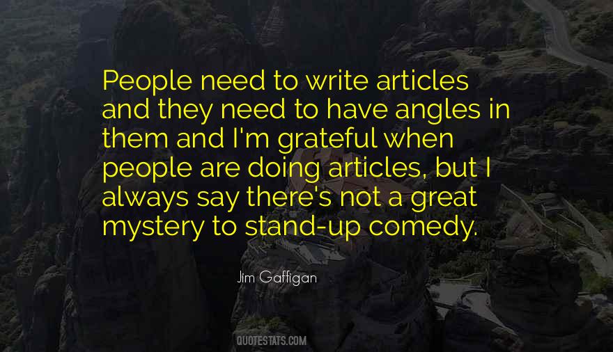 Quotes About Comedy Writing #146005