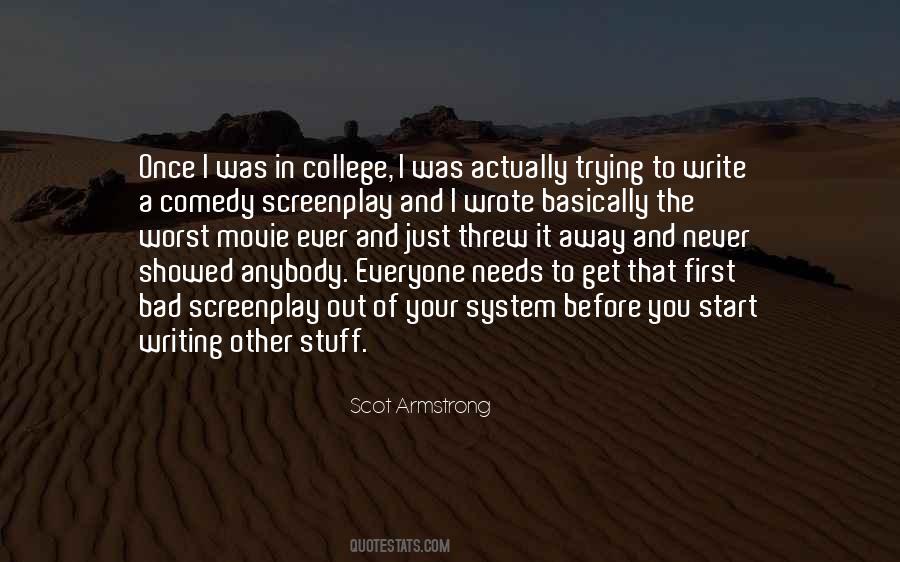 Quotes About Comedy Writing #388068