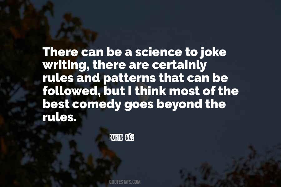 Quotes About Comedy Writing #692136