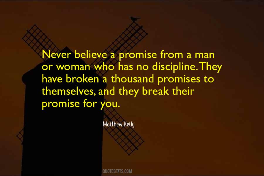 Quotes About Broken Promises #745616