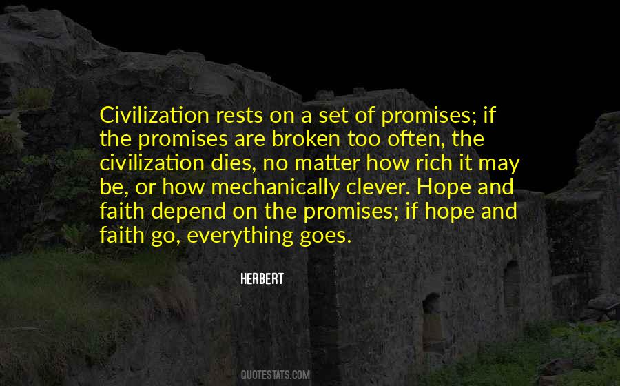 Quotes About Broken Promises #977268