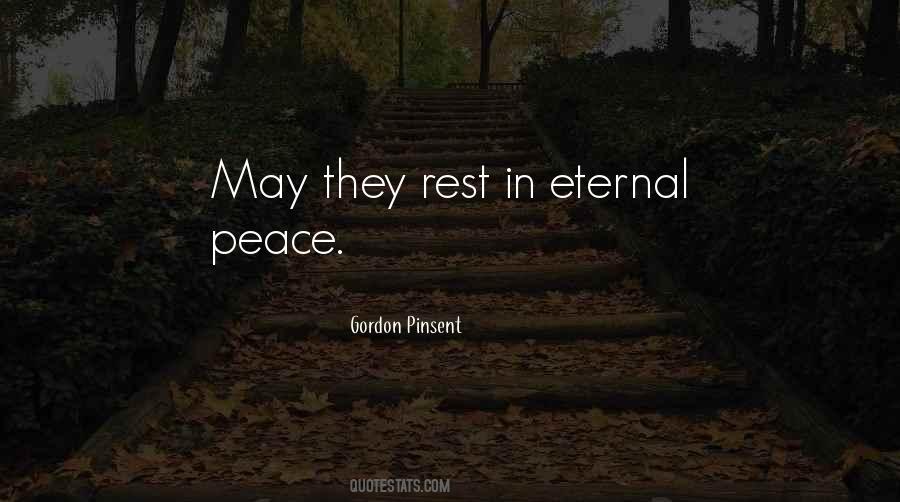 Quotes About Eternal Peace #1465388