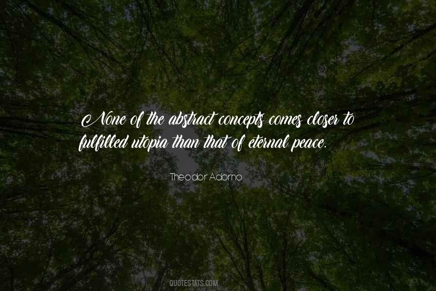 Quotes About Eternal Peace #261272