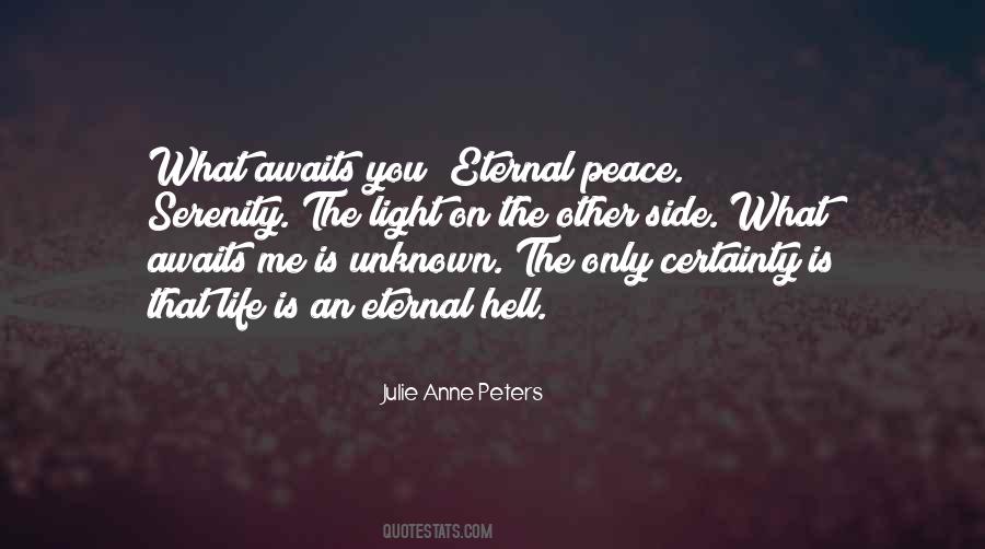 Quotes About Eternal Peace #315626