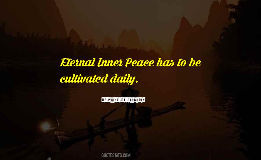 Quotes About Eternal Peace #351989