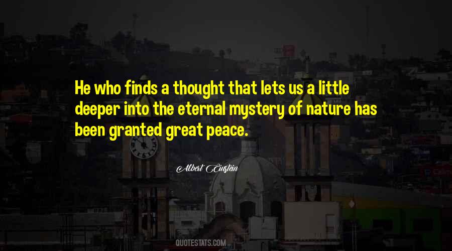 Quotes About Eternal Peace #6605