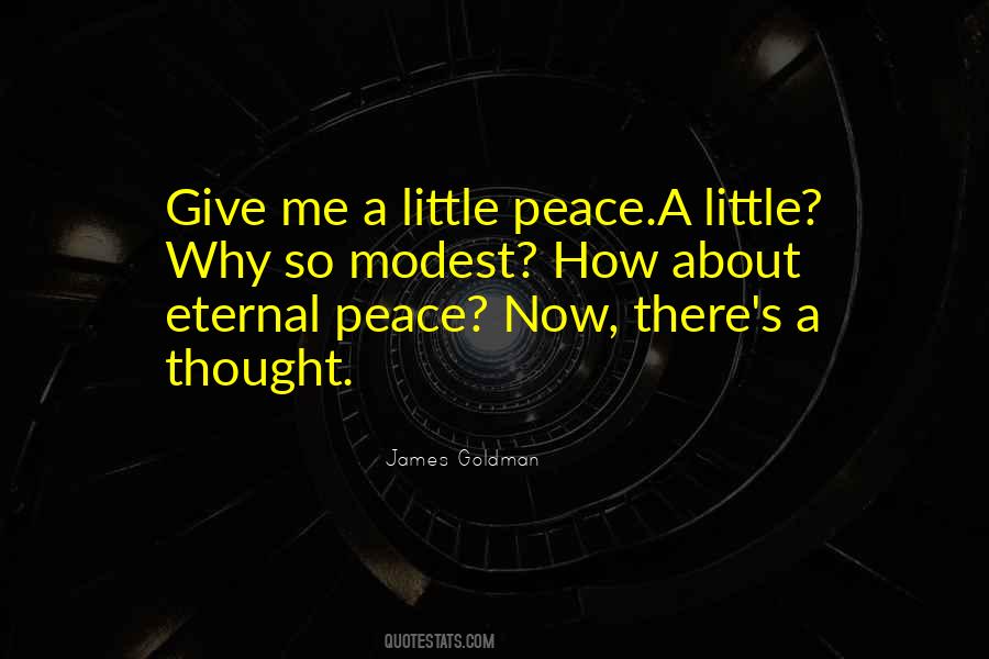 Quotes About Eternal Peace #661721