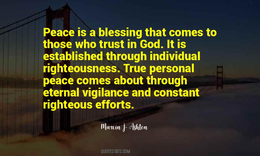 Quotes About Eternal Peace #736717