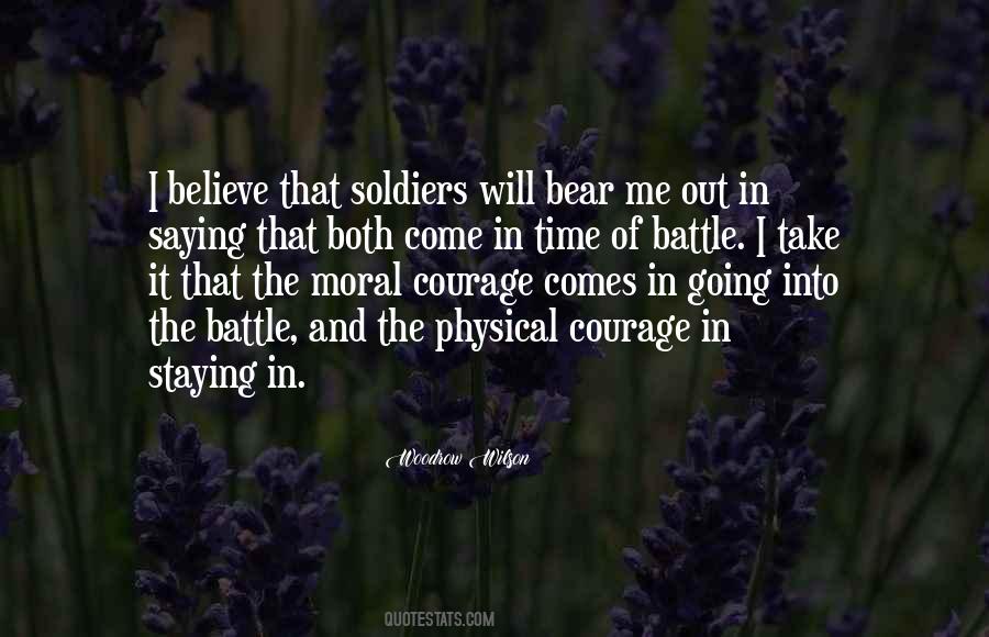 Quotes About Going Into Battle #800136