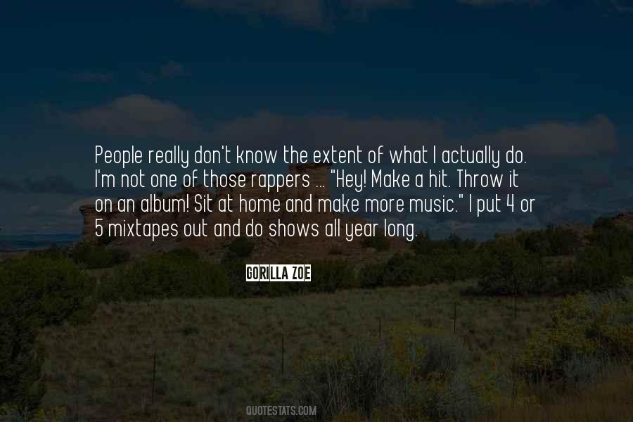 Quotes About Rappers #628304