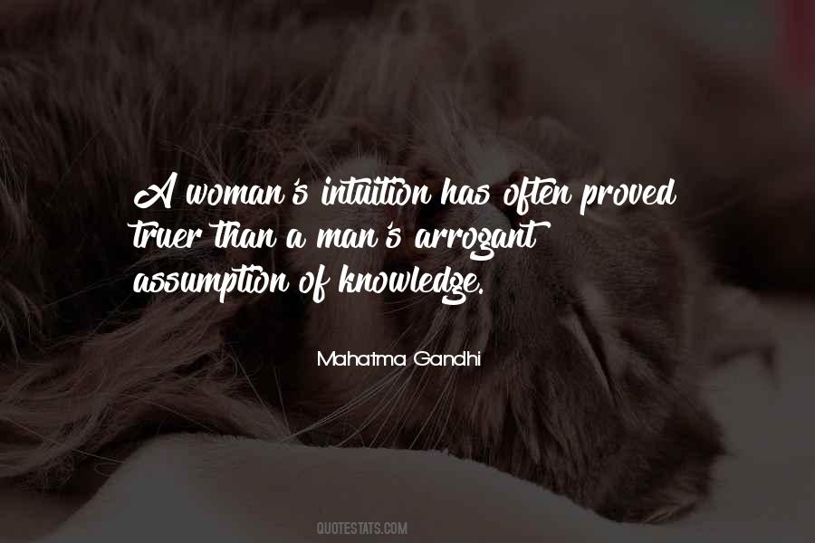 Quotes About A Woman's Intuition #1636905