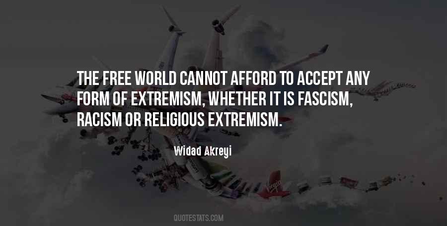 Quotes About Extremism #1341690