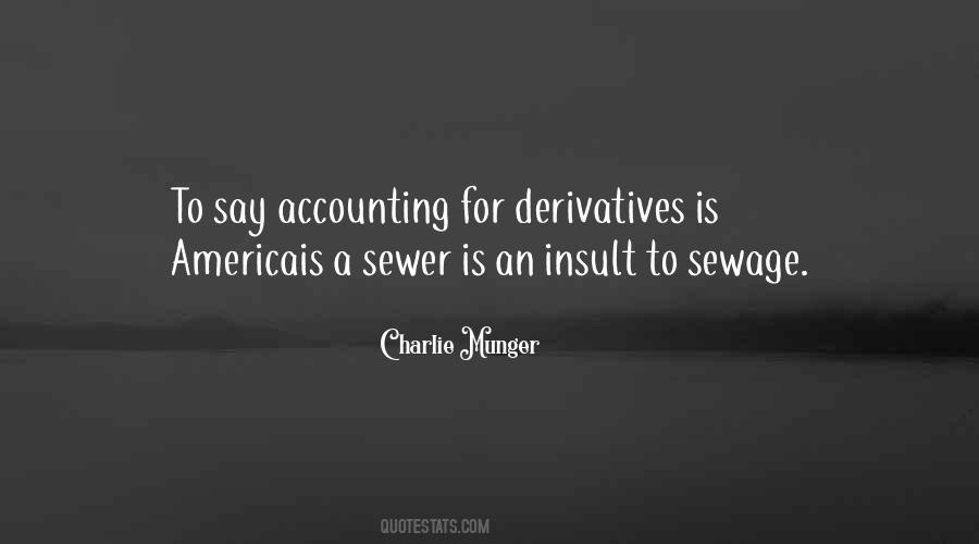 Quotes About Sewage #27474