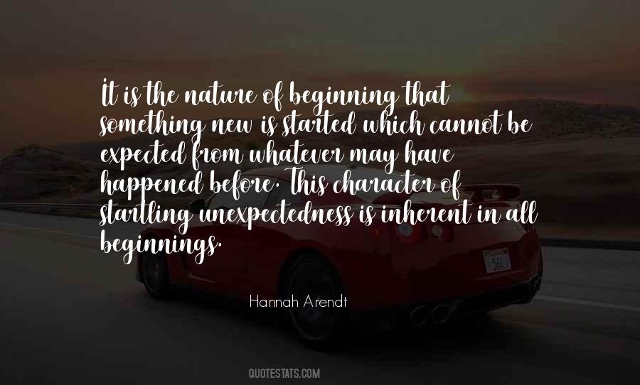 Quotes About The Beginning Of Something New #984235