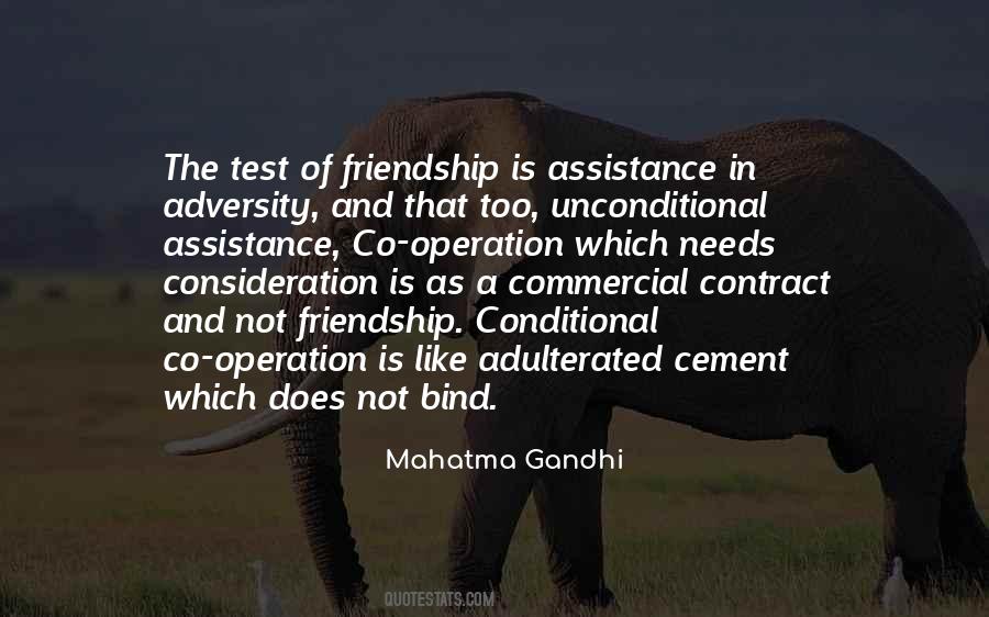 Quotes About Unconditional Friendship #718789