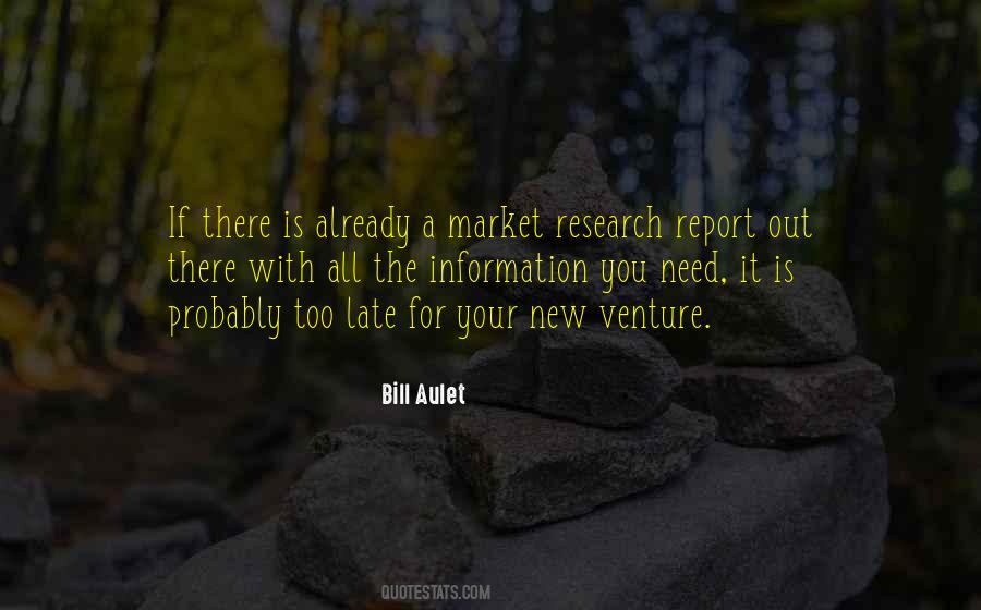Quotes About Market Research #1836652