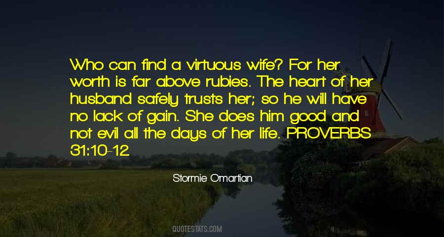 Quotes About A Good Husband #140239