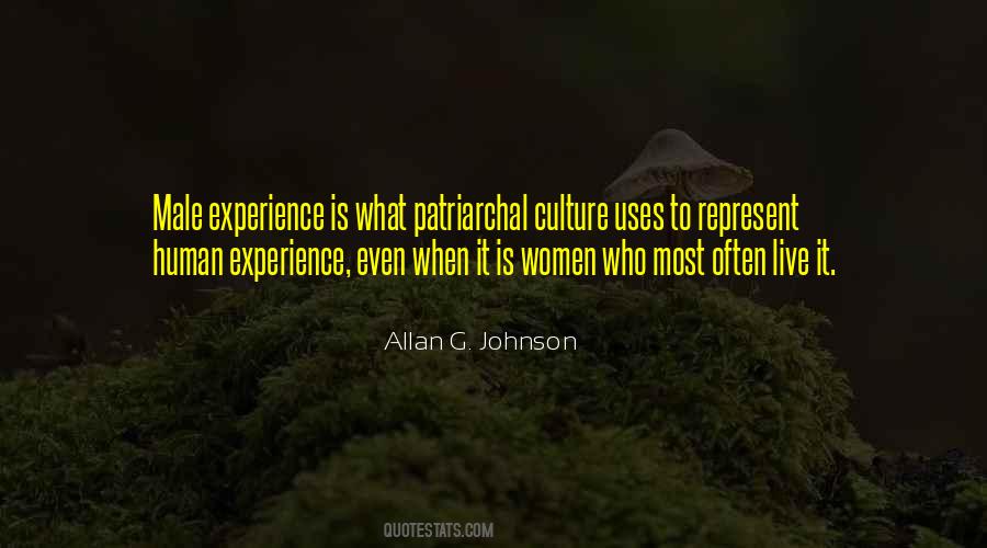 Patriarchal Culture Quotes #1160279