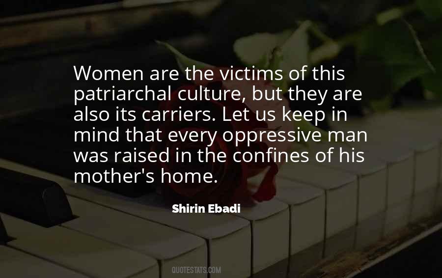 Patriarchal Culture Quotes #1262942