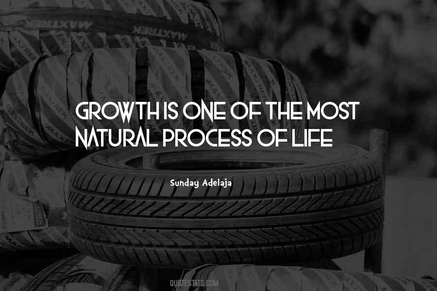 Process Of Growth Quotes #1414323
