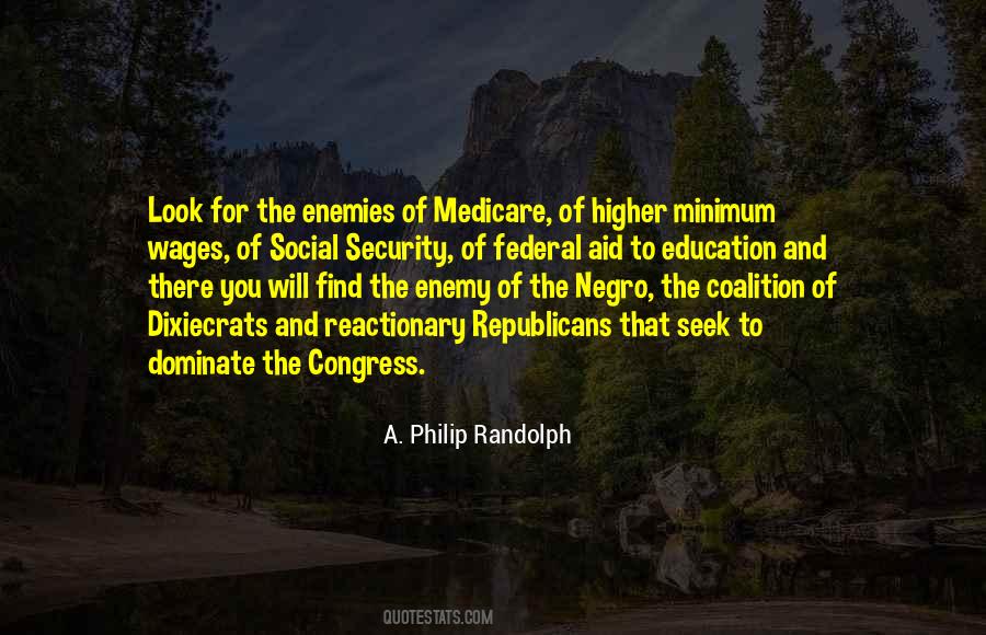 Philip Randolph Quotes #915446