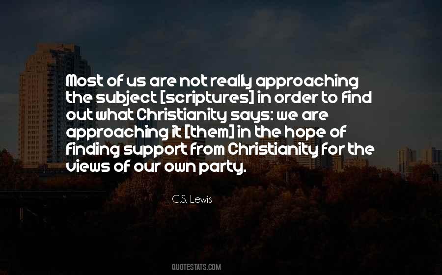 Quotes About Hope Cs Lewis #1538843