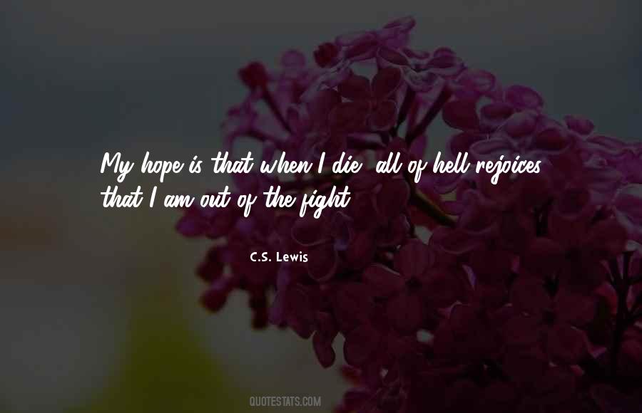 Quotes About Hope Cs Lewis #1585545