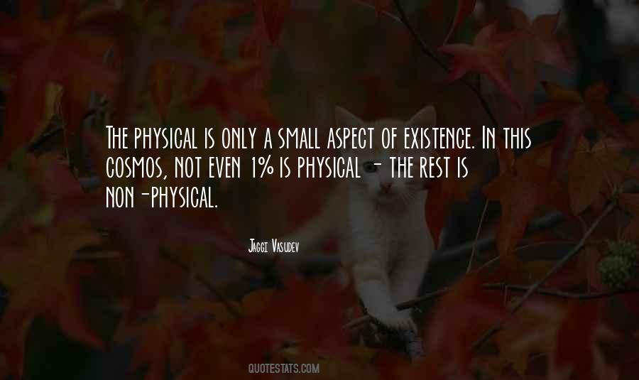 Quotes About Physical Aspect #1216130