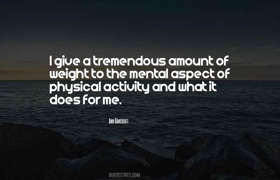 Quotes About Physical Aspect #195118