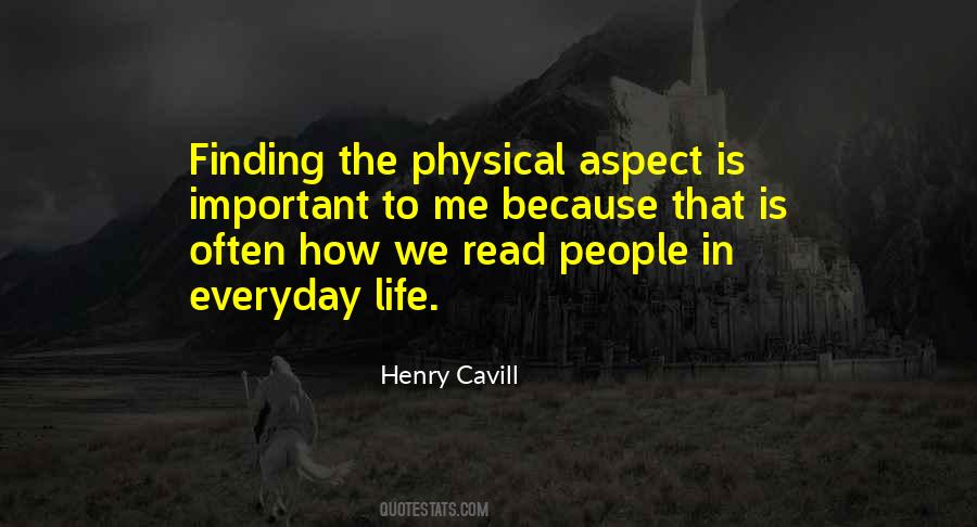 Quotes About Physical Aspect #802769