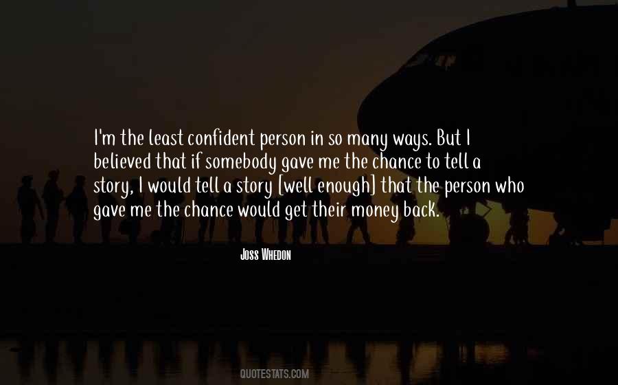 Confident Person Quotes #53079