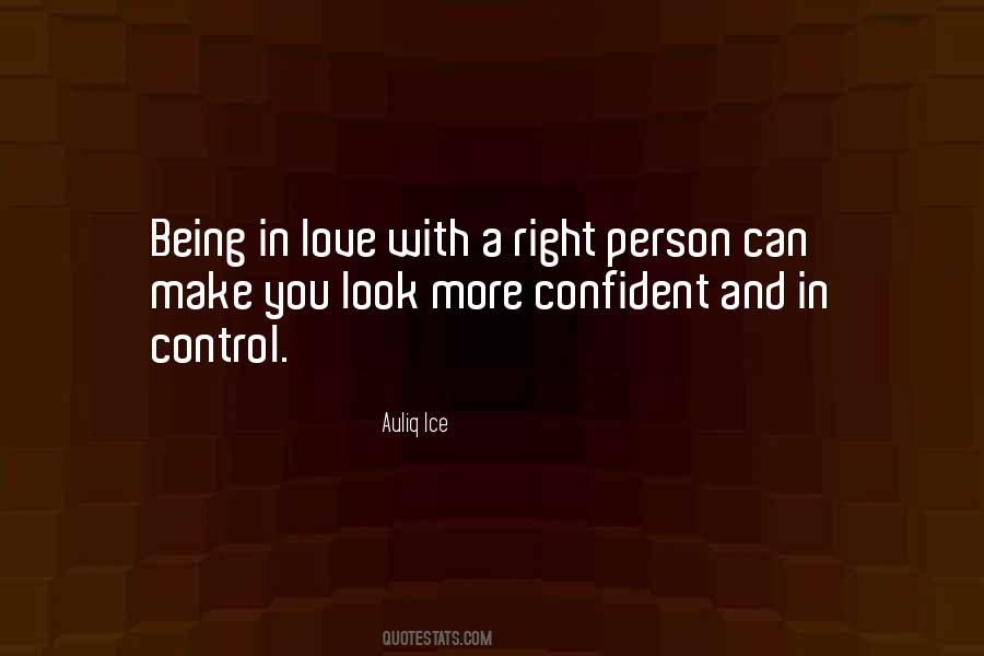 Confident Person Quotes #843999