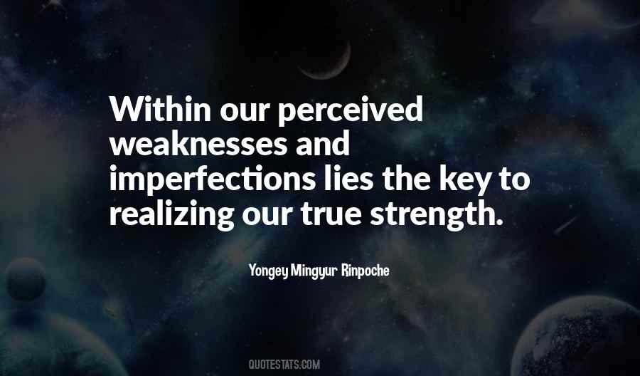Quotes About Our Imperfections #2659